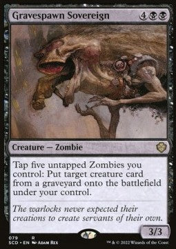 Gravespawn Sovereign⁣ - Starter Commander Decks⁣ (Rare)⁣ [79]