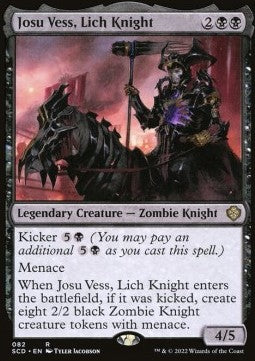 Josu Vess, Lich Knight⁣ - Starter Commander Decks⁣ (Rare)⁣ [82]
