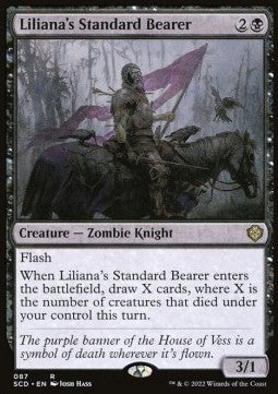 Liliana's Standard Bearer⁣ - Starter Commander Decks⁣ (Rare)⁣ [87]