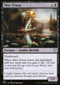 Mire Triton⁣ - Starter Commander Decks⁣ (Uncommon)⁣ [92]
