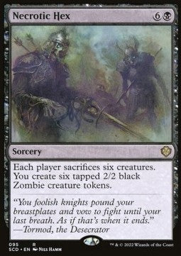 Necrotic Hex⁣ - Starter Commander Decks⁣ (Rare)⁣ [95]