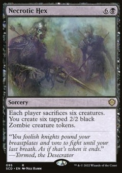 Necrotic Hex⁣ - Starter Commander Decks⁣ (Rare)⁣ [95]