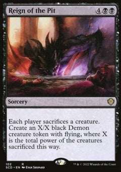 Reign of the Pit⁣ - Starter Commander Decks⁣ (Rare)⁣ [102]