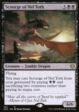 Scourge of Nel Toth⁣ - Starter Commander Decks⁣ (Rare)⁣ [104]