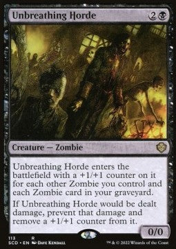 Unbreathing Horde⁣ - Starter Commander Decks⁣ (Rare)⁣ [113]