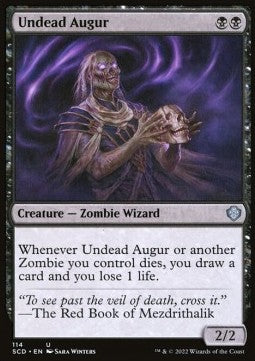 Undead Augur⁣ - Starter Commander Decks⁣ (Uncommon)⁣ [114]