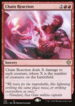Chain Reaction⁣ - Starter Commander Decks⁣ (Rare)⁣ [126]