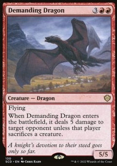 Demanding Dragon⁣ - Starter Commander Decks⁣ (Rare)⁣ [130]