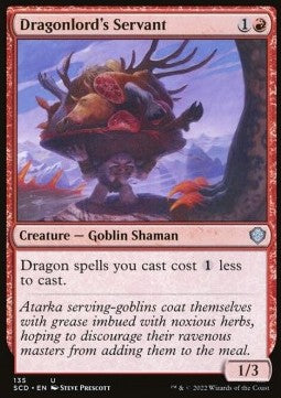 Dragonlord's Servant⁣ - Starter Commander Decks⁣ (Uncommon)⁣ [135]