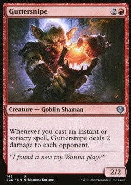 Guttersnipe⁣ - Starter Commander Decks⁣ (Uncommon)⁣ [145]