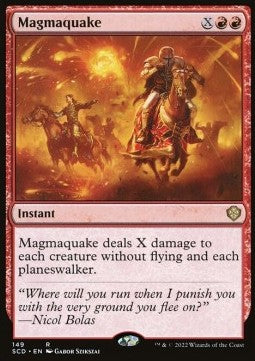 Magmaquake⁣ - Starter Commander Decks⁣ (Rare)⁣ [149]