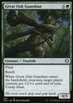 Great Oak Guardian⁣ - Starter Commander Decks⁣ (Uncommon)⁣ [186]