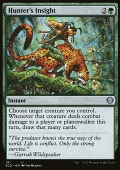 Hunter's Insight⁣ - Starter Commander Decks⁣ (Uncommon)⁣ [191]