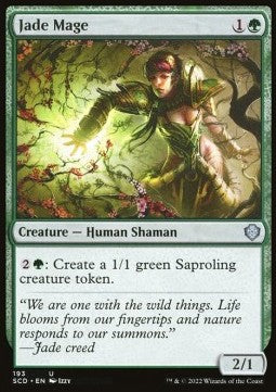 Jade Mage⁣ - Starter Commander Decks⁣ (Uncommon)⁣ [193]