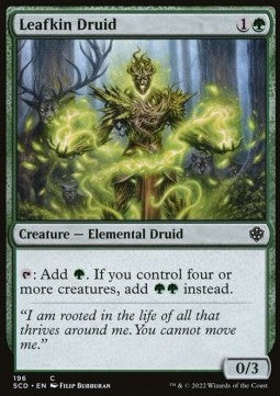 Leafkin Druid⁣ - Starter Commander Decks⁣ (Common)⁣ [196]