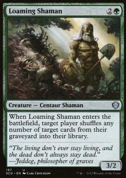 Loaming Shaman⁣ - Starter Commander Decks⁣ (Uncommon)⁣ [197]