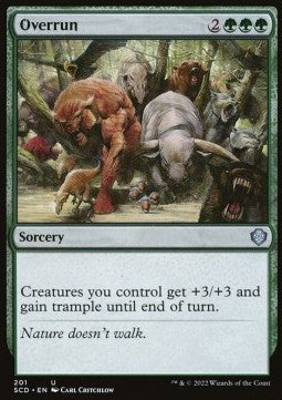 Overrun⁣ - Starter Commander Decks⁣ (Uncommon)⁣ [201]