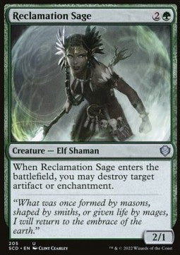 Reclamation Sage⁣ - Starter Commander Decks⁣ (Uncommon)⁣ [205]