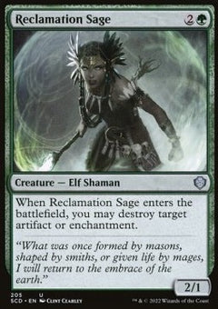 Reclamation Sage⁣ - Starter Commander Decks⁣ (Uncommon)⁣ [205]