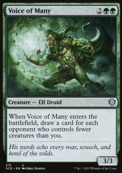 Voice of Many⁣ - Starter Commander Decks⁣ (Uncommon)⁣ [215]