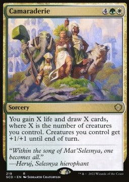 Camaraderie⁣ - Starter Commander Decks⁣ (Rare)⁣ [219]