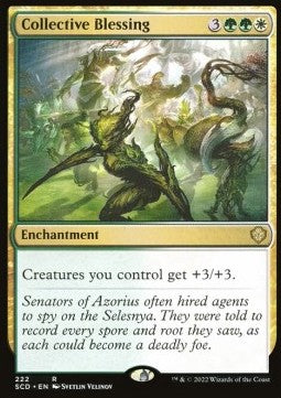 Collective Blessing⁣ - Starter Commander Decks⁣ (Rare)⁣ [222]