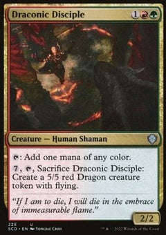 Draconic Disciple⁣ - Starter Commander Decks⁣ (Uncommon)⁣ [225]