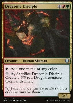Draconic Disciple⁣ - Starter Commander Decks⁣ (Uncommon)⁣ [225]