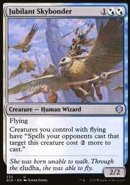 Jubilant Skybonder⁣ - Starter Commander Decks⁣ (Uncommon)⁣ [232]
