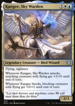 Kangee, Sky Warden⁣ - Starter Commander Decks⁣ (Uncommon)⁣ [234]