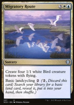 Migratory Route⁣ - Starter Commander Decks⁣ (Uncommon)⁣ [237]
