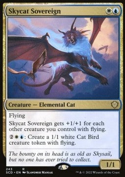 Skycat Sovereign⁣ - Starter Commander Decks⁣ (Rare)⁣ [243]