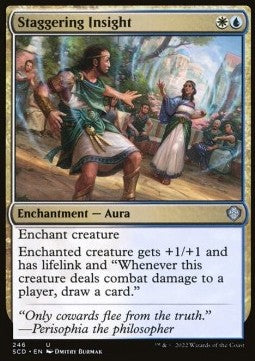 Staggering Insight⁣ - Starter Commander Decks⁣ (Uncommon)⁣ [246]