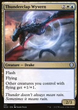 Thunderclap Wyvern⁣ - Starter Commander Decks⁣ (Uncommon)⁣ [251]