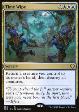 Time Wipe⁣ - Starter Commander Decks⁣ (Rare)⁣ [252]