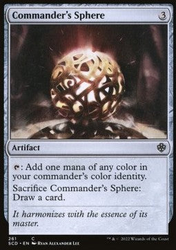 Commander's Sphere⁣ - Starter Commander Decks⁣ (Common)⁣ [261]