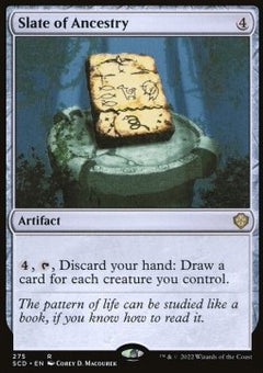 Slate of Ancestry⁣ - Starter Commander Decks⁣ (Rare)⁣ [275]