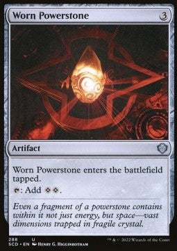 Worn Powerstone⁣ - Starter Commander Decks⁣ (Uncommon)⁣ [288]