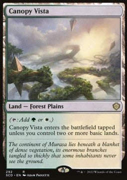 Canopy Vista⁣ - Starter Commander Decks⁣ (Rare)⁣ [292]