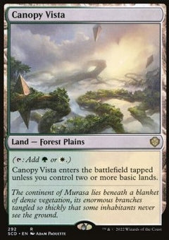 Canopy Vista⁣ - Starter Commander Decks⁣ (Rare)⁣ [292]