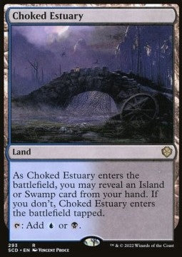 Choked Estuary⁣ - Starter Commander Decks⁣ (Rare)⁣ [293]