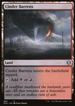 Cinder Barrens⁣ - Starter Commander Decks⁣ (Uncommon)⁣ [294]