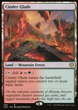 Cinder Glade⁣ - Starter Commander Decks⁣ (Rare)⁣ [295]