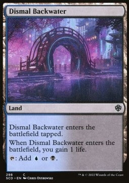 Dismal Backwater⁣ - Starter Commander Decks⁣ (Common)⁣ [298]