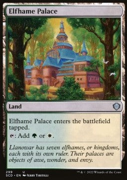 Elfhame Palace⁣ - Starter Commander Decks⁣ (Uncommon)⁣ [299]