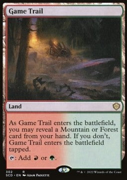 Game Trail⁣ - Starter Commander Decks⁣ (Rare)⁣ [302]