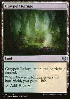 Graypelt Refuge⁣ - Starter Commander Decks⁣ (Uncommon)⁣ [303]