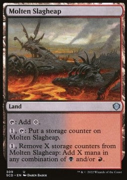 Molten Slagheap⁣ - Starter Commander Decks⁣ (Uncommon)⁣ [309]