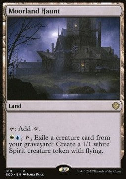 Moorland Haunt⁣ - Starter Commander Decks⁣ (Rare)⁣ [310]