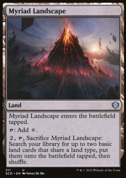 Myriad Landscape⁣ - Starter Commander Decks⁣ (Uncommon)⁣ [311]